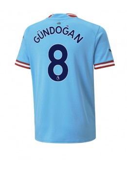 Manchester City Ilkay Gundogan #8 Heimtrikot 2022-23 Kurzarm
